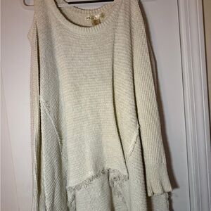 Kaisely Cream Knit Sweater